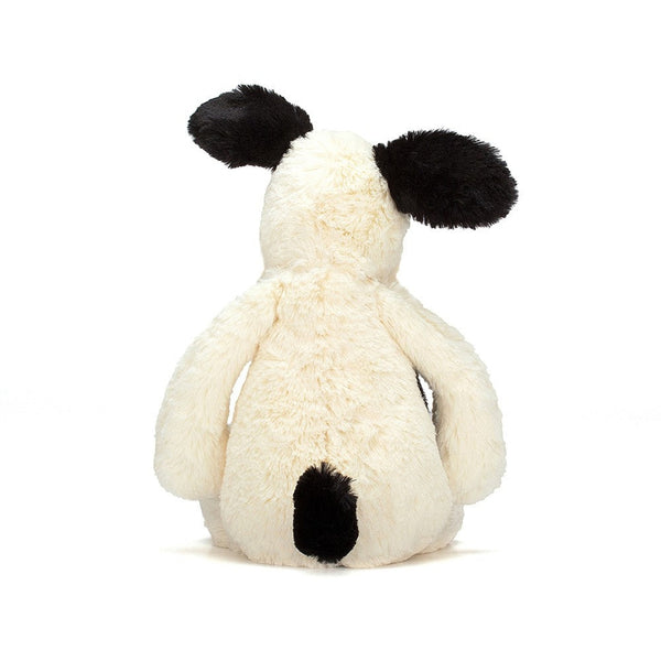 Bashful Black & Cream Puppy - by Jellycat-Nook & Cranny Gift Store-2019 National Gift Store Of The Year-Ireland-Gift Shop