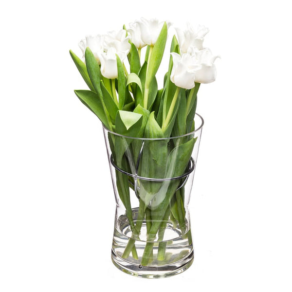 Sphere vase with copperplated ball-Nook & Cranny Gift Store-2019 National Gift Store Of The Year-Ireland-Gift Shop