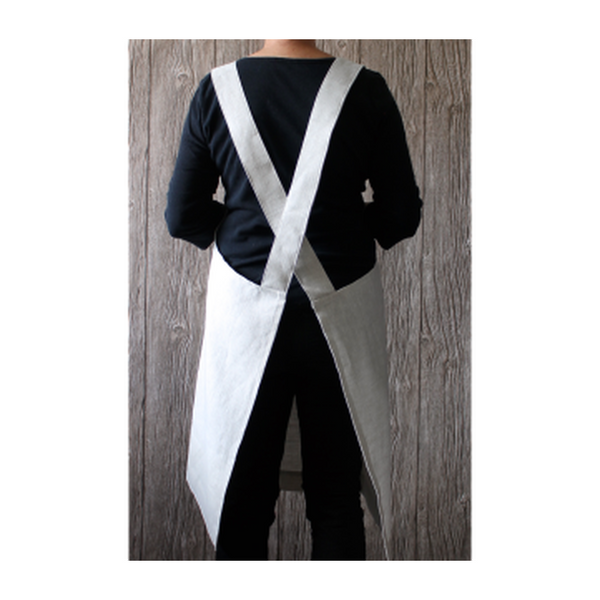Irish Linen Cross Back Apron - for makers & bakers!-Nook & Cranny Gift Store-2019 National Gift Store Of The Year-Ireland-Gift Shop