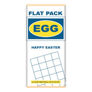 Luxury Irish Milk Chocolate 90g Bar – ‘Flat Pack Easter Egg'...-Nook & Cranny Gift Store-2019 National Gift Store Of The Year-Ireland-Gift Shop