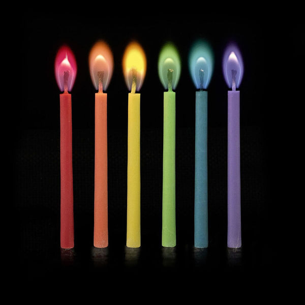 Birthday candles with a COLOURED flame.-Nook & Cranny Gift Store-2019 National Gift Store Of The Year-Ireland-Gift Shop