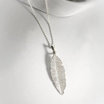 Feathers Appear Sterling Silver Necklace (18") - Made in Laois!-Nook & Cranny Gift Store-2019 National Gift Store Of The Year-Ireland-Gift Shop