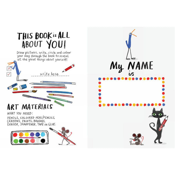 A Book all about Me - An Art Activity Book-Nook & Cranny Gift Store-2019 National Gift Store Of The Year-Ireland-Gift Shop