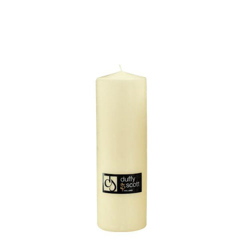 Pillar Candle Ivory - 30 x 10 cms (UNSCENTED)-Nook & Cranny Gift Store-2019 National Gift Store Of The Year-Ireland-Gift Shop