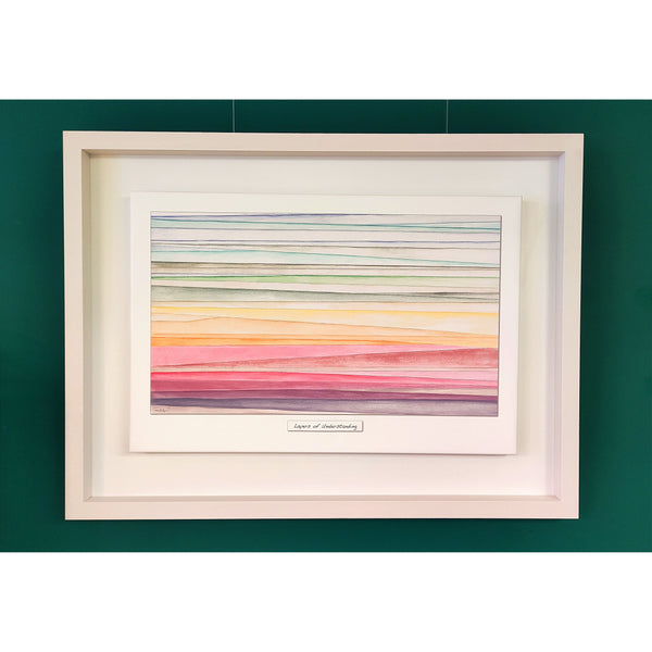 Layers of understanding - Framed Irish Art Print-Nook & Cranny Gift Store-2019 National Gift Store Of The Year-Ireland-Gift Shop