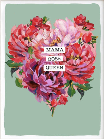 'Mama, Boss, Queen' Print - By Caroline Duffy-Nook & Cranny Gift Store-2019 National Gift Store Of The Year-Ireland-Gift Shop
