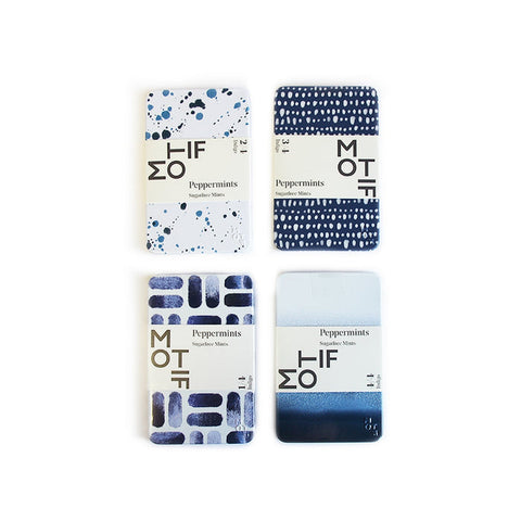Premium mints in a handy design led (Indigo) reusable tin!-Nook & Cranny Gift Store-2019 National Gift Store Of The Year-Ireland-Gift Shop