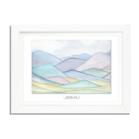 Sleibhte Gra - (Mountains of Love) Framed Print-Nook & Cranny Gift Store-2019 National Gift Store Of The Year-Ireland-Gift Shop