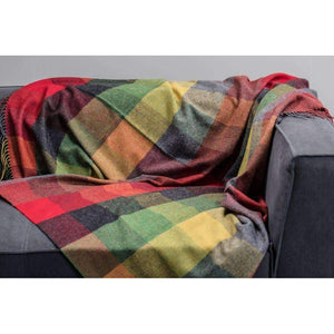 Foxford Throw - Forest Drive (100% Lambswool)-Nook & Cranny Gift Store-2019 National Gift Store Of The Year-Ireland-Gift Shop