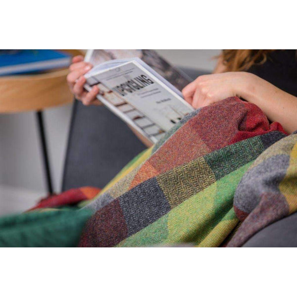 Foxford Throw - Forest Drive (100% Lambswool)-Nook & Cranny Gift Store-2019 National Gift Store Of The Year-Ireland-Gift Shop