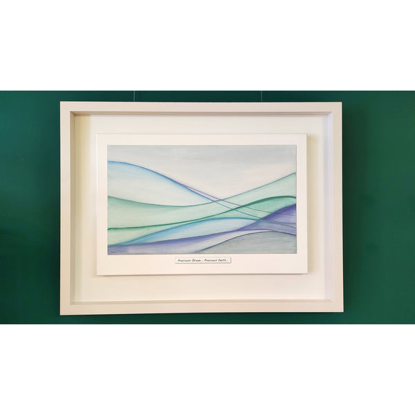 Precious Ocean – Precious Earth - Framed Irish Art Print-Nook & Cranny Gift Store-2019 National Gift Store Of The Year-Ireland-Gift Shop