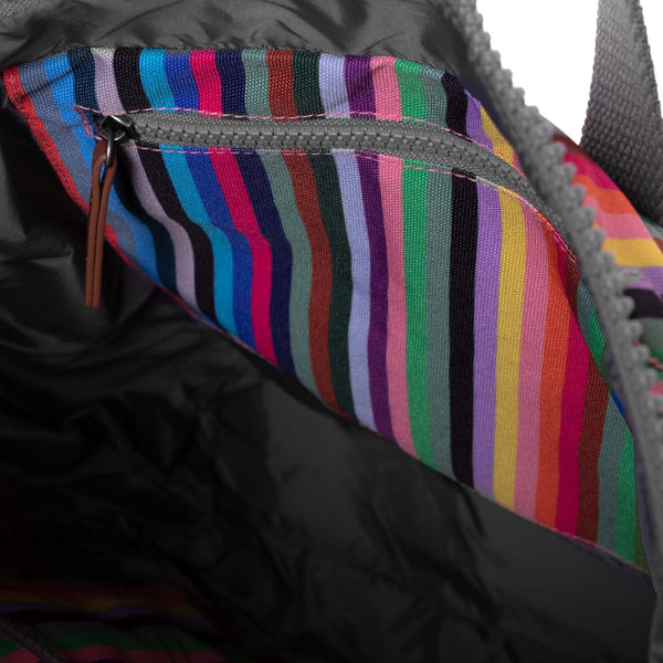 Canfield B Sustainable Backpack - (Canvas Multi Stripe)-Nook & Cranny Gift Store-2019 National Gift Store Of The Year-Ireland-Gift Shop