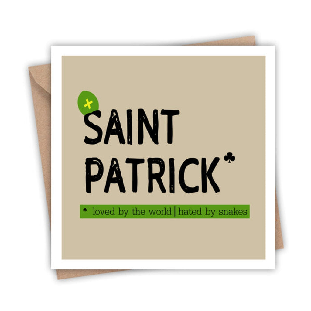 Saint Patrick...loved by the world, hated by the snakes...-Nook & Cranny Gift Store-2019 National Gift Store Of The Year-Ireland-Gift Shop