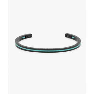 Navarch Bangle Bracelet - Turquoise / Black-Nook & Cranny Gift Store-2019 National Gift Store Of The Year-Ireland-Gift Shop