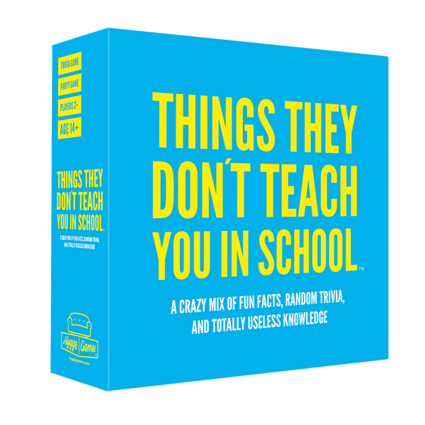 Trivia games - Things they don't teach you in school-Nook & Cranny Gift Store-2019 National Gift Store Of The Year-Ireland-Gift Shop