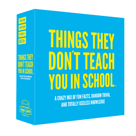 Trivia games - Things they don't teach you in school-Nook & Cranny Gift Store-2019 National Gift Store Of The Year-Ireland-Gift Shop