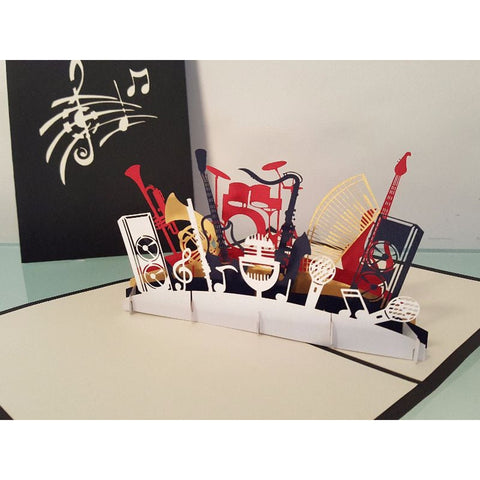 3d Pop up Card - Bandstand-Nook & Cranny Gift Store-2019 National Gift Store Of The Year-Ireland-Gift Shop
