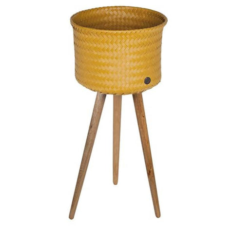 Tall planter basket with cinnamon legs - (Choose your fave colour!)-Nook & Cranny Gift Store-2019 National Gift Store Of The Year-Ireland-Gift Shop
