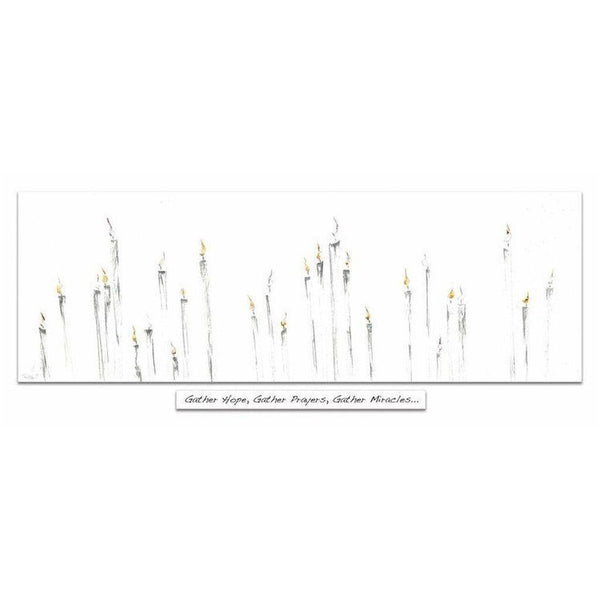 ‘Candles’ - Framed Irish Art Print-Nook & Cranny Gift Store-2019 National Gift Store Of The Year-Ireland-Gift Shop