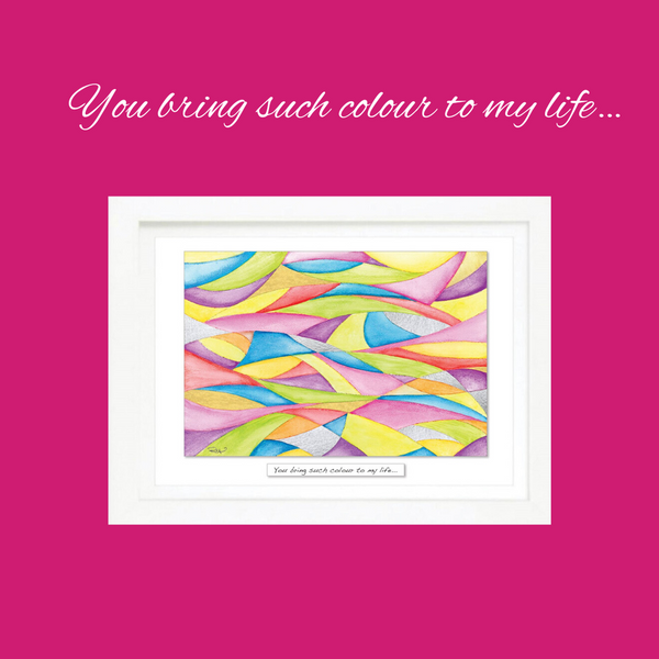 'Colour' Framed Irish Print-Nook & Cranny Gift Store-2019 National Gift Store Of The Year-Ireland-Gift Shop