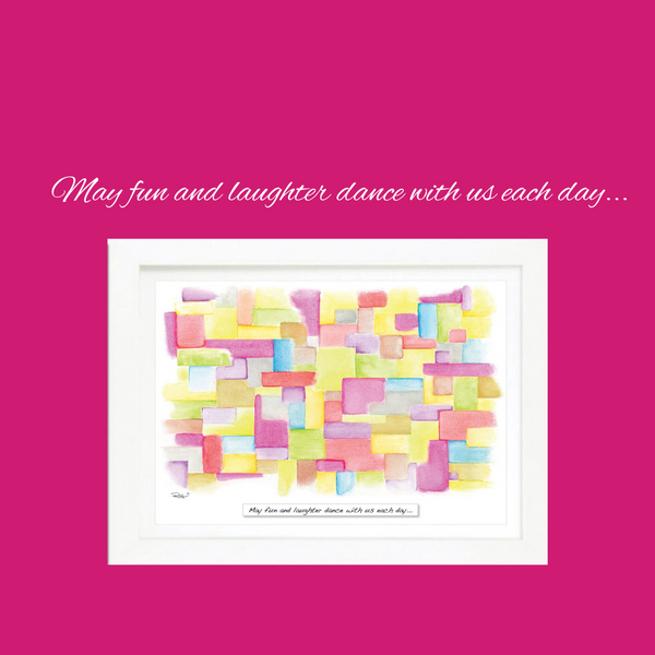'Fun' Framed Irish Print-Nook & Cranny Gift Store-2019 National Gift Store Of The Year-Ireland-Gift Shop