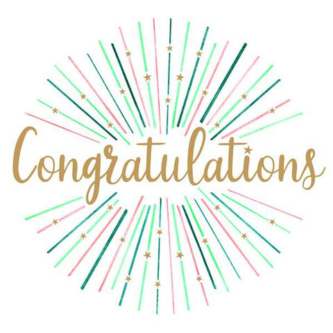 Congratulations - (Large)-Nook & Cranny Gift Store-2019 National Gift Store Of The Year-Ireland-Gift Shop