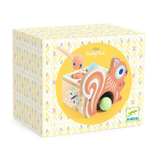 Children's Wooden Hammering Bench - Baby Squirrel-Nook & Cranny Gift Store-2019 National Gift Store Of The Year-Ireland-Gift Shop