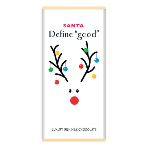 Define good- Luxury Irish Milk Chocolate 90g Bar-Nook & Cranny Gift Store-2019 National Gift Store Of The Year-Ireland-Gift Shop