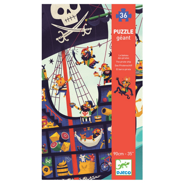 Giant Puzzle - The Pirate Ship (36 pcs) - 4yrs+-Nook & Cranny Gift Store-2019 National Gift Store Of The Year-Ireland-Gift Shop