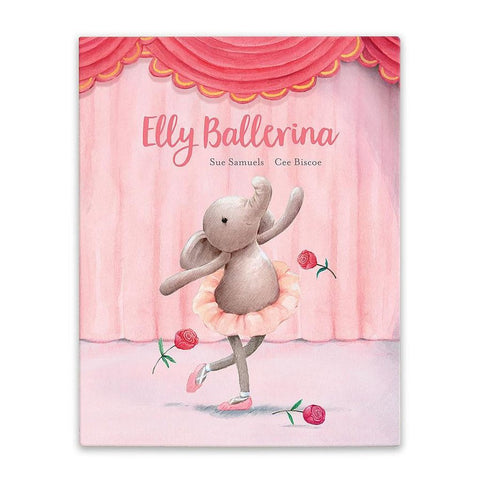 Elly Ballerina Hardback Book - by Jellycat-Nook & Cranny Gift Store-2019 National Gift Store Of The Year-Ireland-Gift Shop