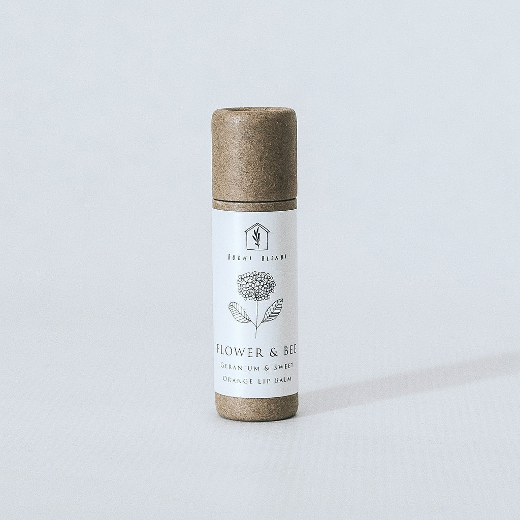 Flower & Bee Lip Balm-Nook & Cranny Gift Store-2019 National Gift Store Of The Year-Ireland-Gift Shop
