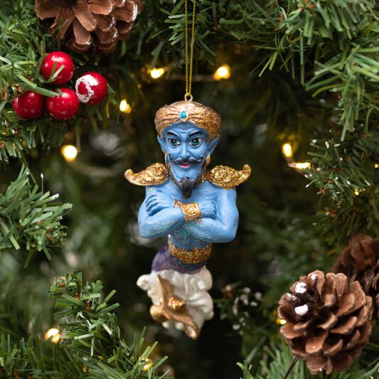 Genie with Lamp Christmas Hanging Decoration-Nook & Cranny Gift Store-2019 National Gift Store Of The Year-Ireland-Gift Shop