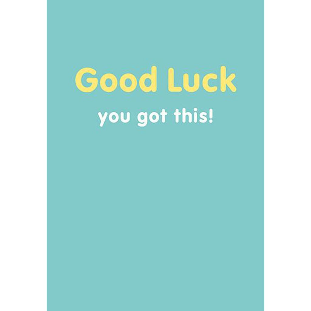 Good Luck ... You got this!-Nook & Cranny Gift Store-2019 National Gift Store Of The Year-Ireland-Gift Shop