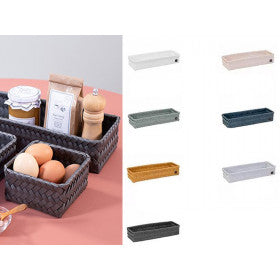 Long Storage Basket - Handmade from recycled materials-Nook & Cranny Gift Store-2019 National Gift Store Of The Year-Ireland-Gift Shop