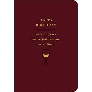 Happy Birthday - In Wine Years-Nook & Cranny Gift Store-2019 National Gift Store Of The Year-Ireland-Gift Shop