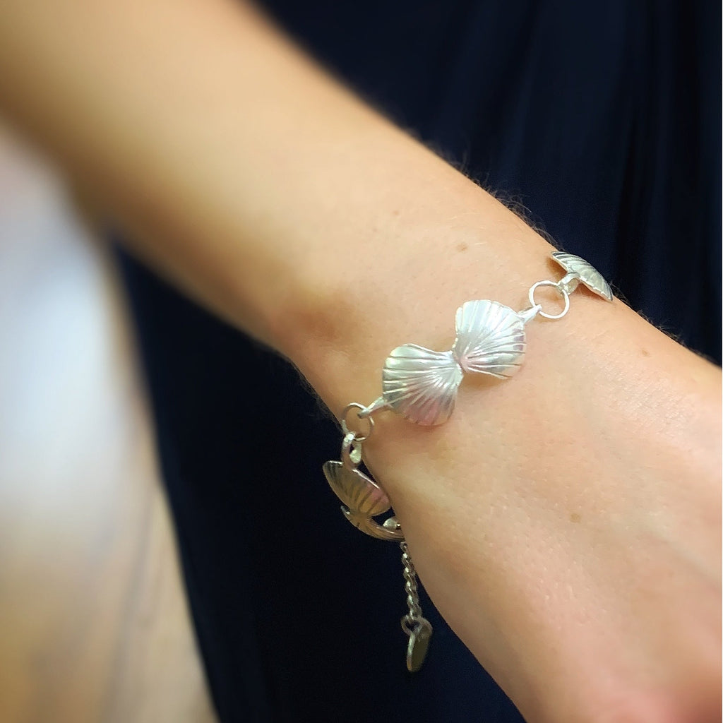 Shell Seeker Sterling Silver Bracelet - Made in Laois!-Nook & Cranny Gift Store-2019 National Gift Store Of The Year-Ireland-Gift Shop