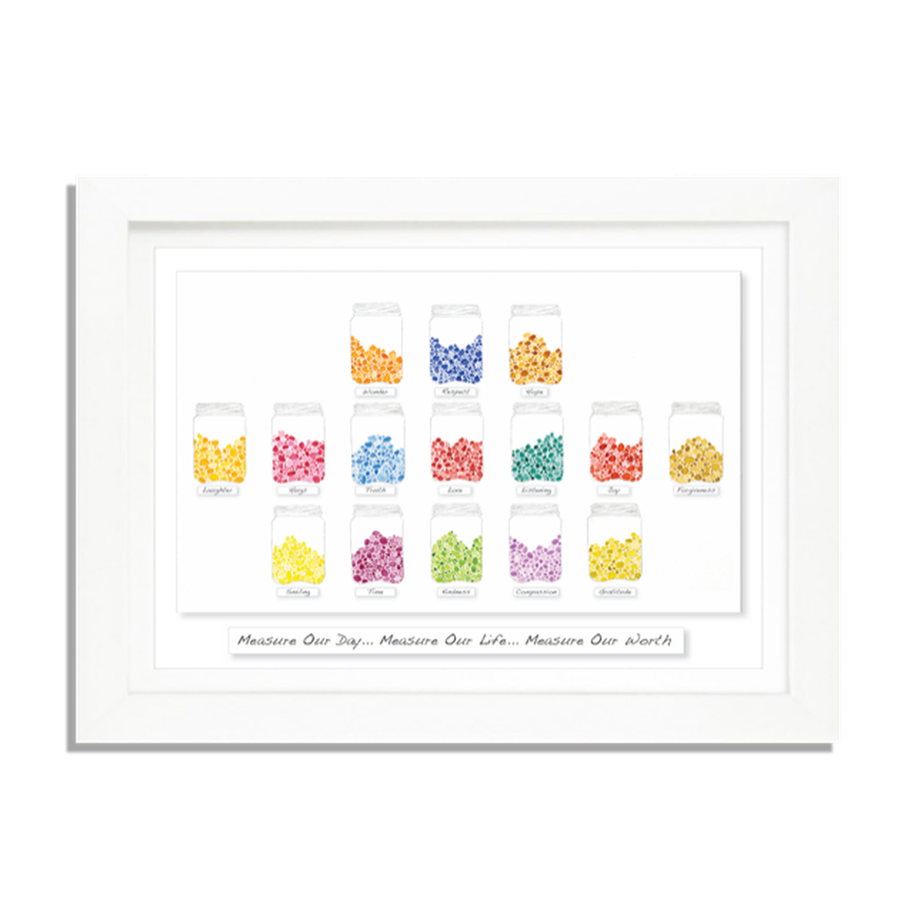 Jars of Life - Framed Irish Art Print-Nook & Cranny Gift Store-2019 National Gift Store Of The Year-Ireland-Gift Shop