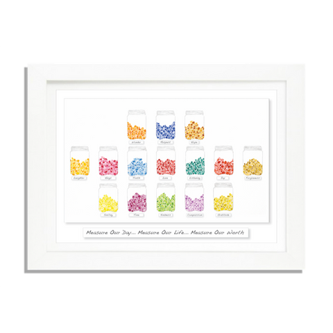 Jars of Life - Framed Irish Art Print-Nook & Cranny Gift Store-2019 National Gift Store Of The Year-Ireland-Gift Shop