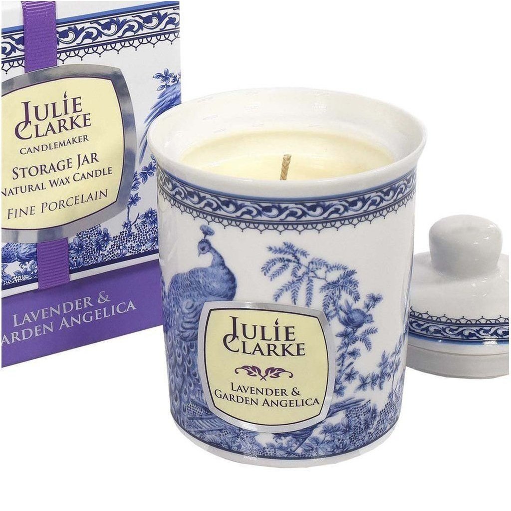 Julie Clarke - Lavender & Garden Angelica Scented Candle (Vegan and Cruelty Free)-Nook & Cranny Gift Store-2019 National Gift Store Of The Year-Ireland-Gift Shop