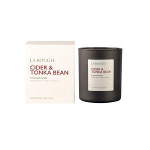 La Bougie - Cider & Tonka Bean Candle-Nook & Cranny Gift Store-2019 National Gift Store Of The Year-Ireland-Gift Shop