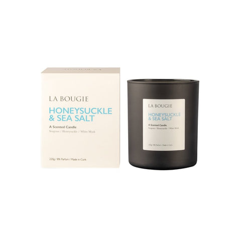 La Bougie - Honeysuckle & Sea Salt Candle-Nook & Cranny Gift Store-2019 National Gift Store Of The Year-Ireland-Gift Shop