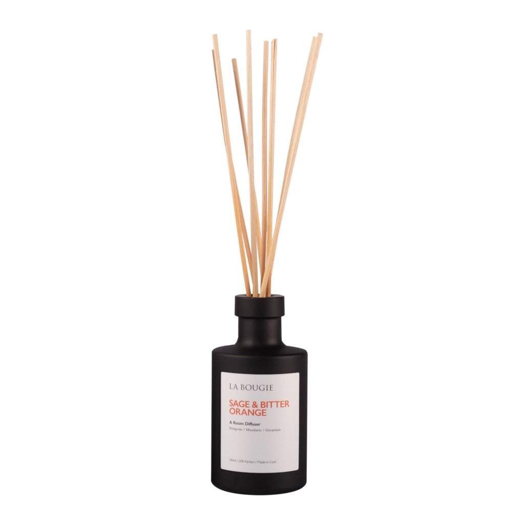 La Bougie - Sage & Bitter Orange Fragrance Diffuser-Nook & Cranny Gift Store-2019 National Gift Store Of The Year-Ireland-Gift Shop