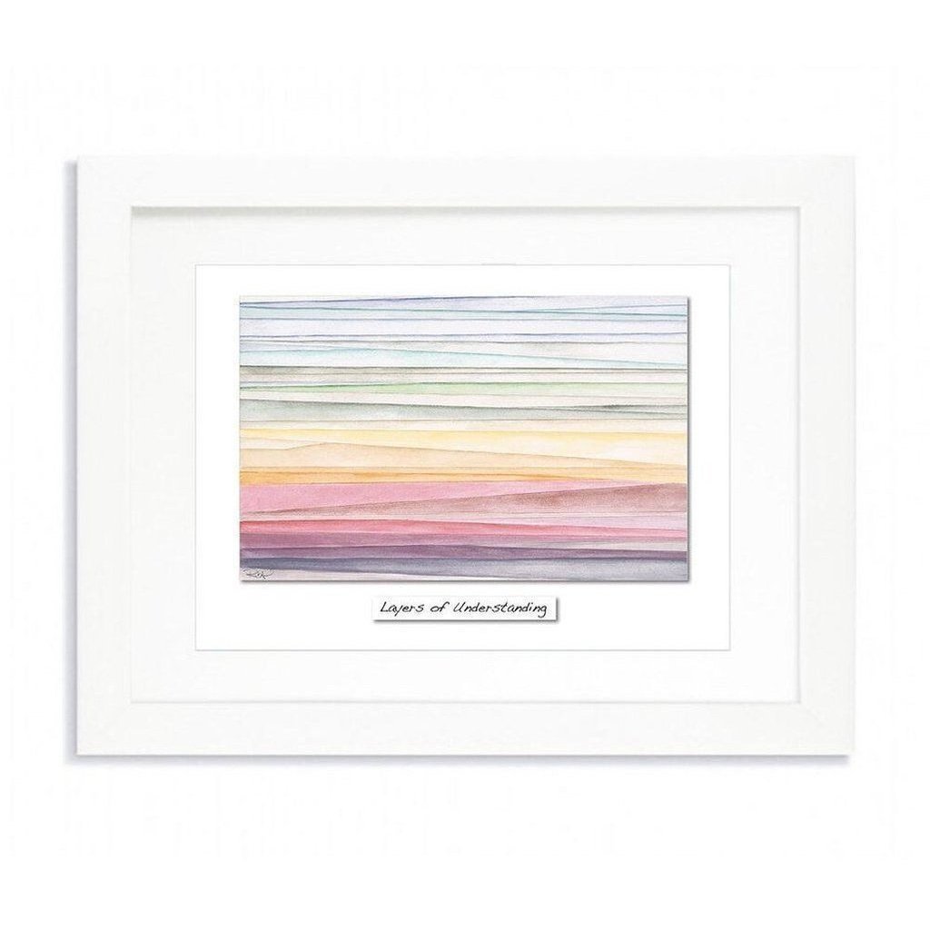 Layers of understanding - Framed Irish Art Print-Nook & Cranny Gift Store-2019 National Gift Store Of The Year-Ireland-Gift Shop