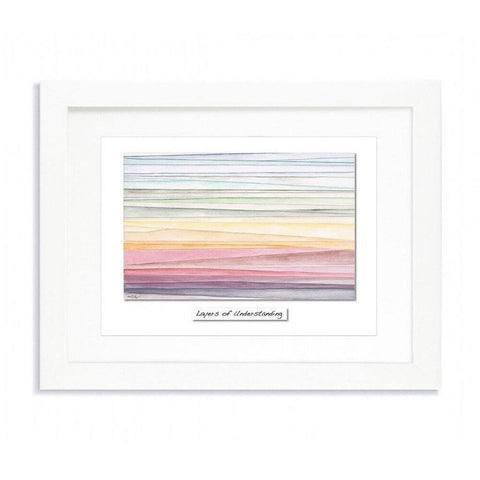 Layers of understanding - Framed Irish Art Print-Nook & Cranny Gift Store-2019 National Gift Store Of The Year-Ireland-Gift Shop