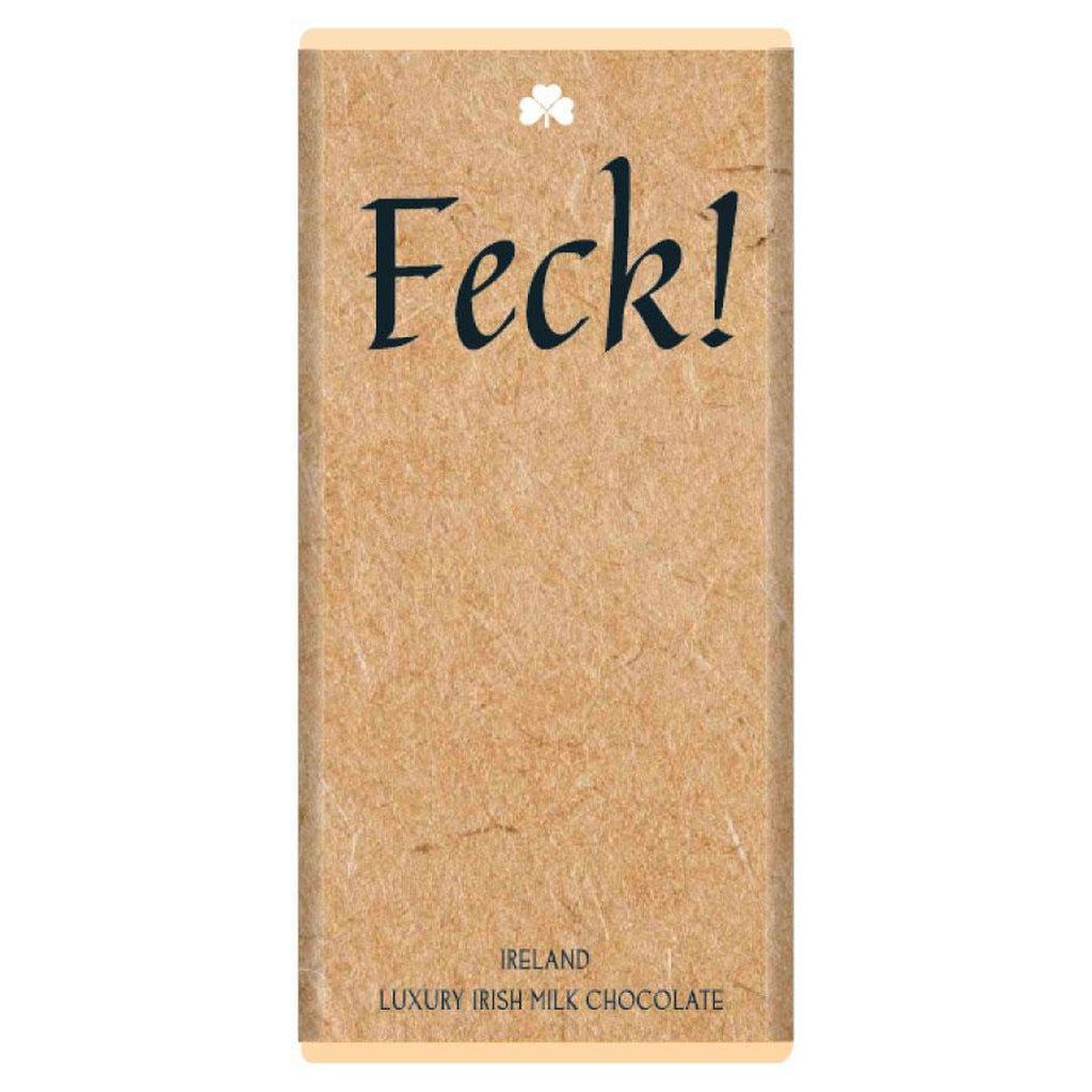 Luxury Irish Milk Chocolate 90g Bar – ‘Feck!’-Nook & Cranny Gift Store-2019 National Gift Store Of The Year-Ireland-Gift Shop