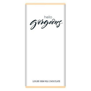 Luxury Irish Milk Chocolate 90g Bar – ‘Hello Gorgeous’-Nook & Cranny Gift Store-2019 National Gift Store Of The Year-Ireland-Gift Shop
