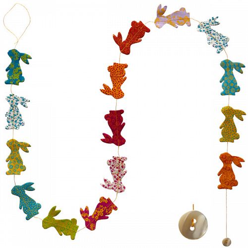 Paper Garland - Bunny-Nook & Cranny Gift Store-2019 National Gift Store Of The Year-Ireland-Gift Shop