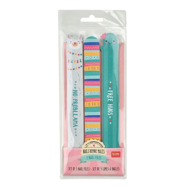 Set of 3 Nail Files - Nails before males - No Problama-Nook & Cranny Gift Store-2019 National Gift Store Of The Year-Ireland-Gift Shop