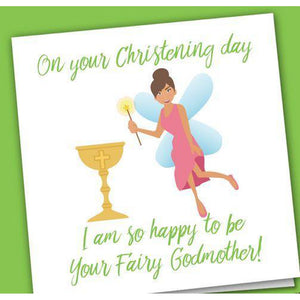 On your christening day, so happy to be your fairy godmother!...card-Nook & Cranny Gift Store-2019 National Gift Store Of The Year-Ireland-Gift Shop