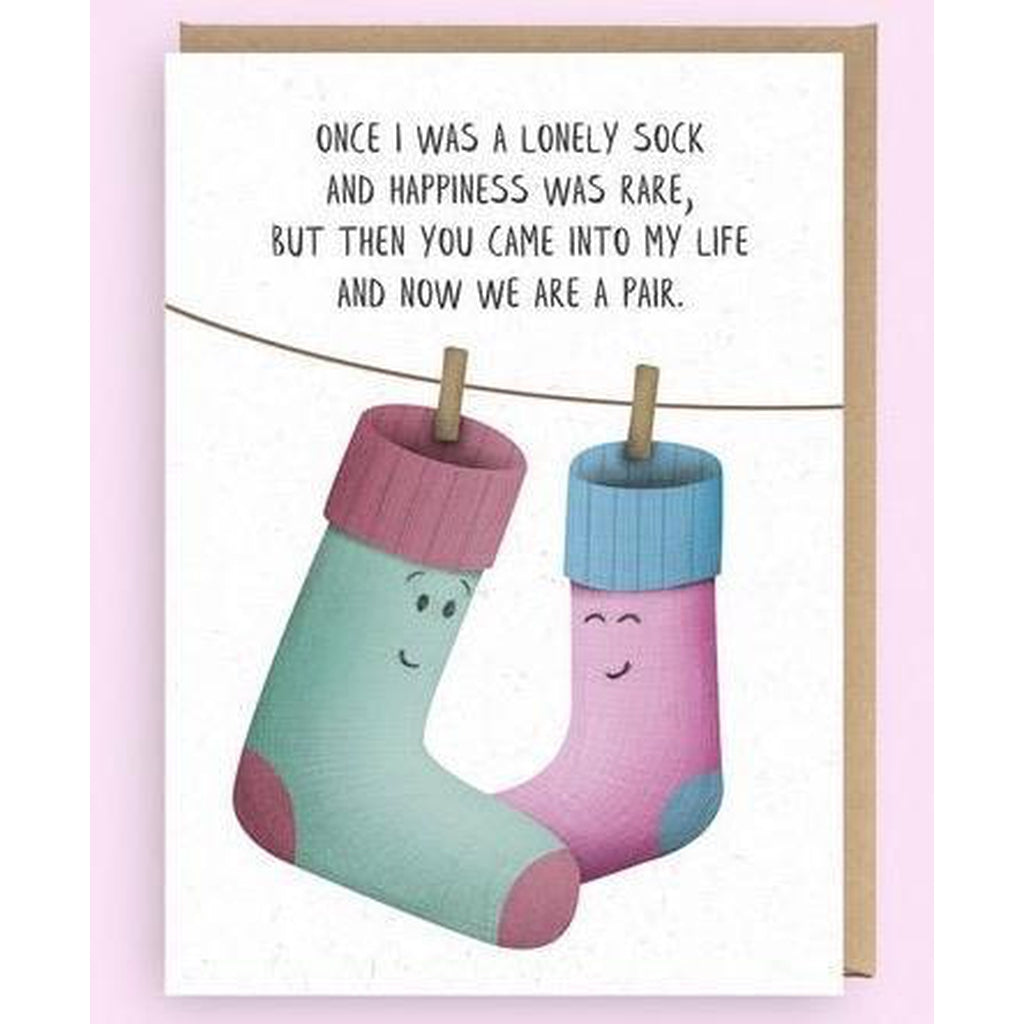 Once I was a lonely sock...-Nook & Cranny Gift Store-2019 National Gift Store Of The Year-Ireland-Gift Shop